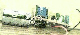 Side view of modified board.