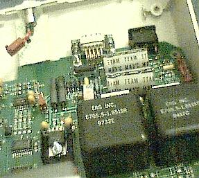 Photo of removal of main board.