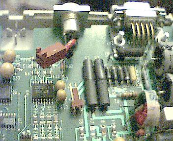 Photo of power connector, seperated.