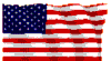 Animated, waving US Flag