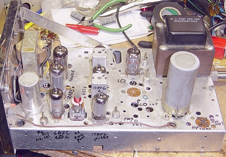 6146 based AM Transmitter (DETAIL page)